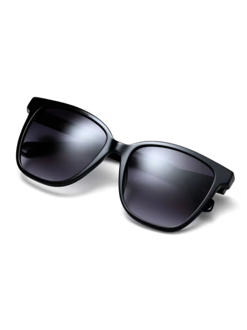 Kendra Scott - Dira Rectangle Sunglasses (NIB) - Black - Picture 4 of 8